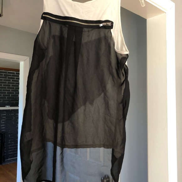 Hi-low sequins owl tank top - Picture 4 of 5